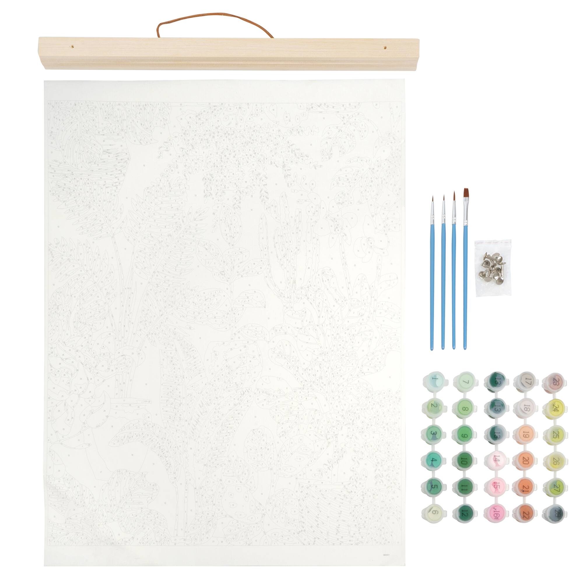 Botanical Greens Paint-by-Number Kit by Artist's Loft™ Necessities™